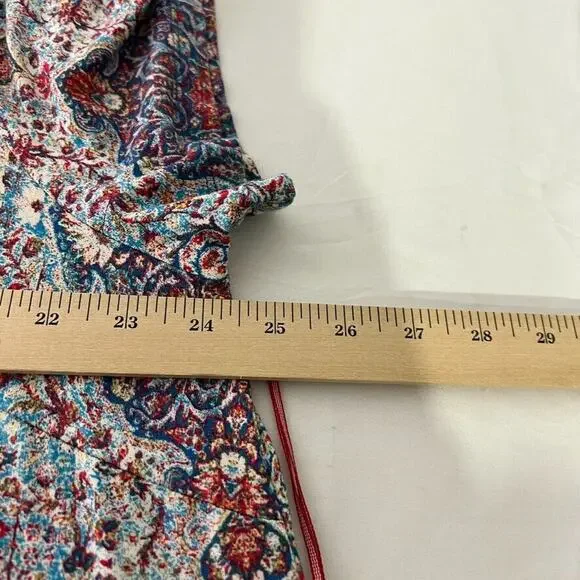 Cynthia Rowley Women's Plus Size Paisley Print Swing Dress Size 3X Boho NEW - Picture 7 of 8